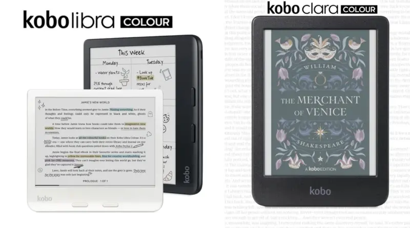 Kobo Colour: i nuovi eReader per leggere “a colori”